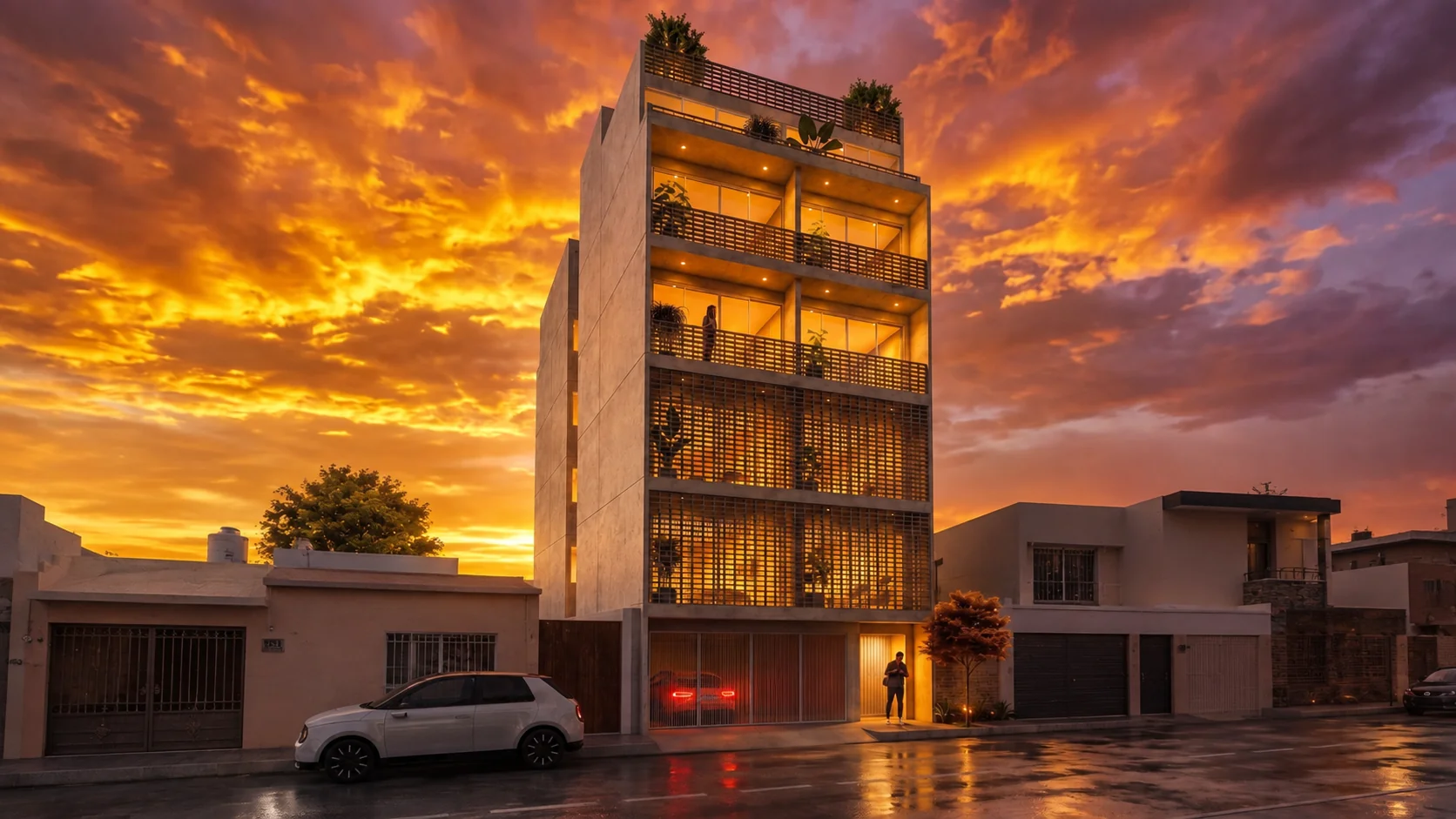 Fachada de Torre Kool