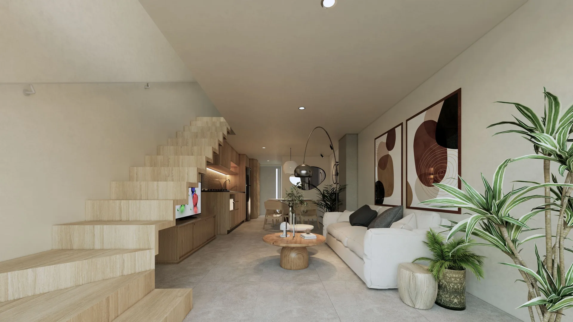 Penthouse planta baja Torre Kool